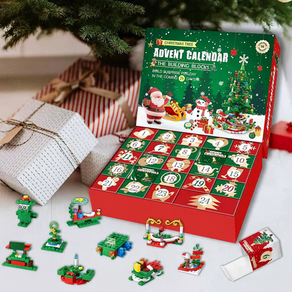 MagicTreeBox - Kalendarz Adwentowy z Klocków | 701PCS