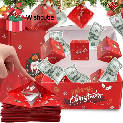 WishCube - Wystrzałowy Prezent Świąteczny | Pudełko